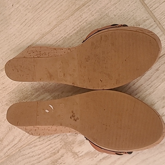 Coach Cork Wedges in a Size 10 in EUC! - Picture 9 of 10